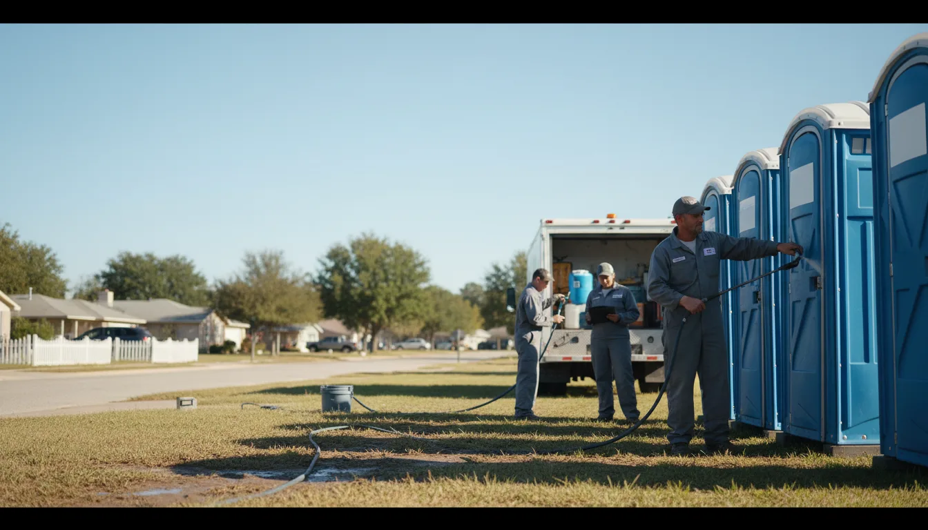 Long-Term Portable Toilet Rental in Mechanicstown, OH near me